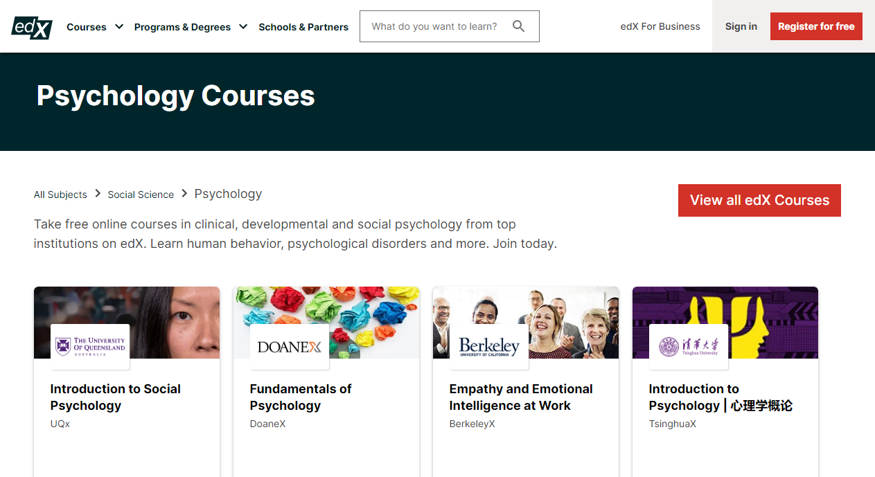Online Psychology Courses