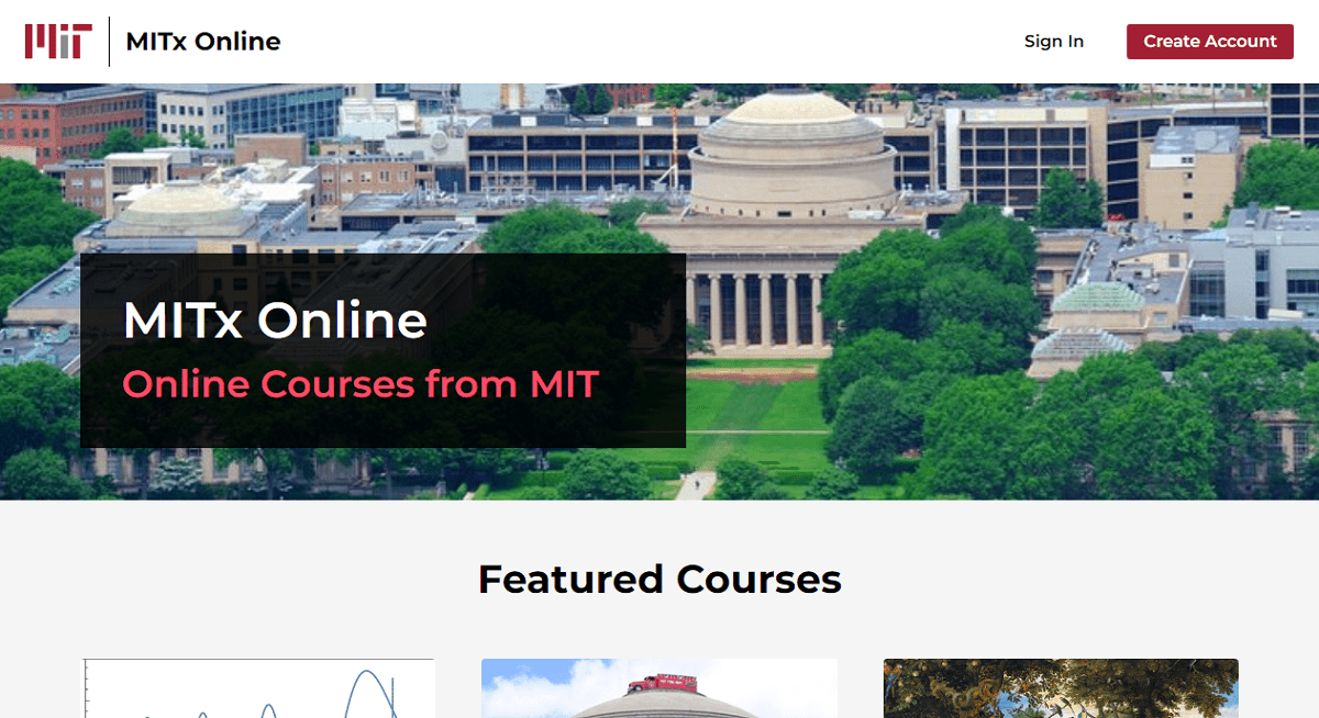 Free Online Courses at MIT