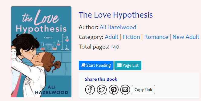 the love hypothesis read online