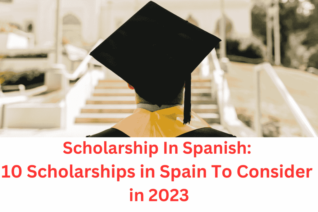 how to get phd scholarship in spain